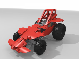 Off-road shorted dragster